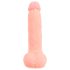 Medisch - rechte siliconen dildo (20 cm) - natuurgetrouw