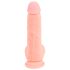 Medisch - rechte siliconen dildo (20 cm) - natuurgetrouw
