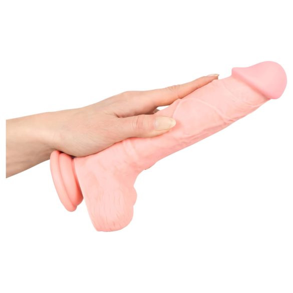 Medisch - medische siliconen dildo (24cm) - natuurlijk