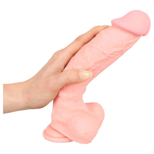 Medisch - medische siliconen dildo (24cm) - natuurlijk