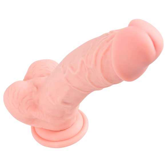 Medisch - medische siliconen dildo (24cm) - natuurlijk
