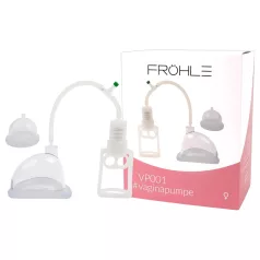 Medische vaginapompset (wit)