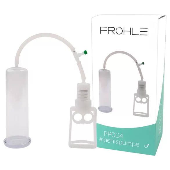 Fröhle PP004 - penispomp met sterke pomphendel - medisch - 20 cm