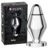 mystim Little John - elektro anale plug - zilver (groot)