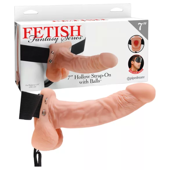 Pipedream - Fetish Strap-on 7 - opbindbare dildo (natuurlijk)