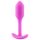 b-vibe - anale plug met gewicht - 55g - roze