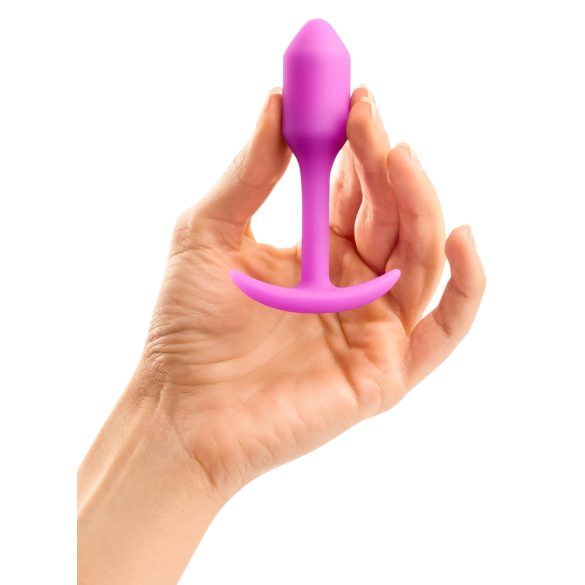 b-vibe - anale plug met gewicht - 55g - roze