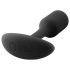 b-vibe Snug Plug 1 - Anale plug met gewicht (55g) - zwart