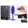b-vibe Snug Plug 2 - Dubbele Anale Plug (114g) - Paars