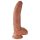 King Cock - dildo met ballen - 23 cm - bruin