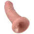 King Cock - dildo 20 cm - realistisch - huidskleur