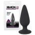 Black Velvets - anale plug - zwaar 40g - zwart