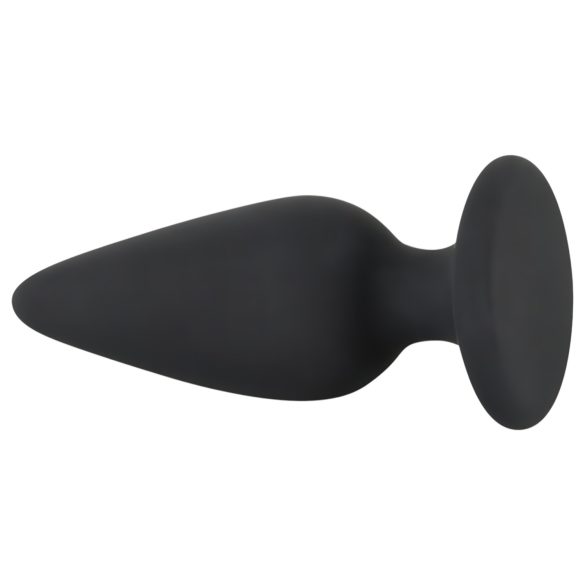 Black Velvets - anaal plug - zwaar 75g - siliconen zwart