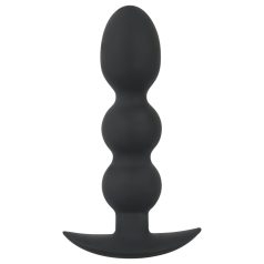 Black Velvet Heavy - 145g bolletjes anaal plug (zwart)