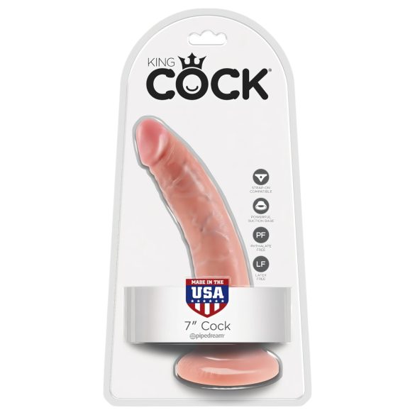 King Cock - Dildo 18 cm - Realistisch - Huidkleur
