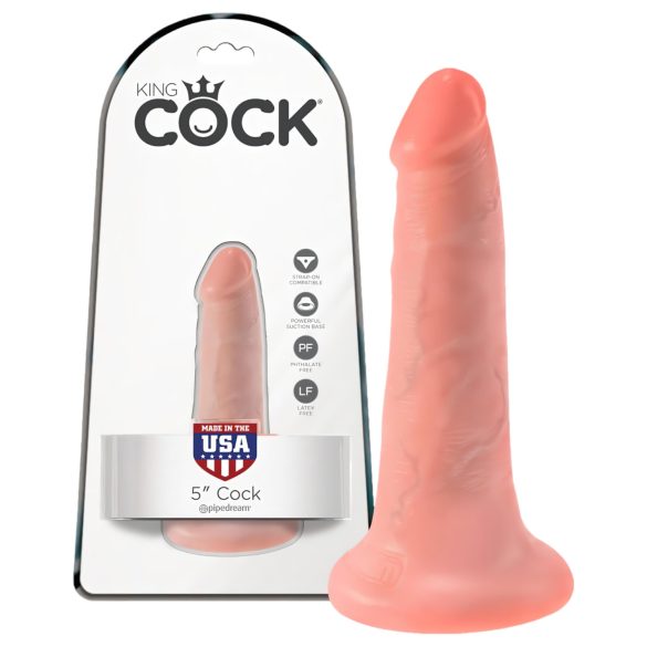 King Cock 5 Dildo (13 cm) - Naturel