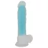 You2Toys Glow in the Dark - dildo met zuignap - oplichtend - blauw