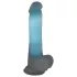 You2Toys Glow in the Dark - dildo met zuignap - oplichtend - blauw