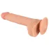 realistixxx - realistische dildo met zuignap (22 cm, naturel)