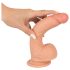 Realistixxx zuignap dildo (22cm) - natuurlijk
