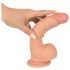realistixxx - realistische dildo met zuignap (22 cm, naturel)