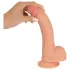 realistixxx - realistische dildo met zuignap (22 cm, naturel)