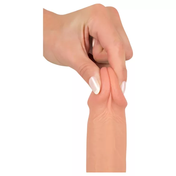 realistixxx - realistische dildo met zuignap (22 cm, naturel)
