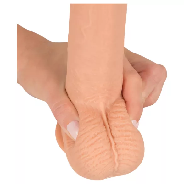 realistixxx - realistische dildo met zuignap (22 cm, naturel)