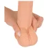 realistixxx - realistische dildo met zuignap (22 cm, naturel)