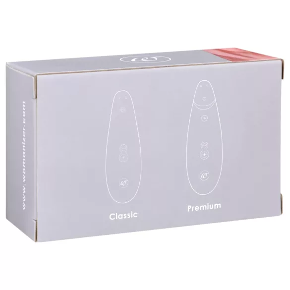 Womanizer Premium M - vervangende zuignap set - rood - 3 stuks