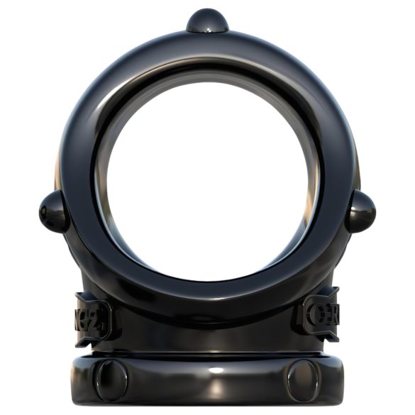 Fantasy Rock Hard - penisring en balstretcherring - zwart