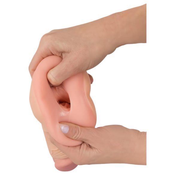 Nature Skin - 2in1 kunstkont en penismantel - huidkleur