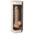 Silexd 7 - zuignap dildo - 17,5cm (natuurlijk)