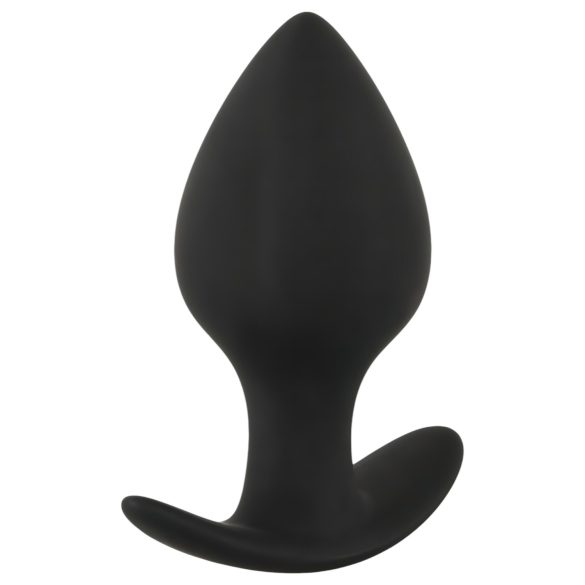 Black Velvets - siliconen buttplug set - 3-delig - zwart