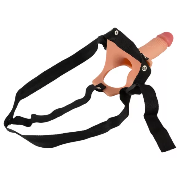 Realistixxx - strap-on dildo - hollow - naturel