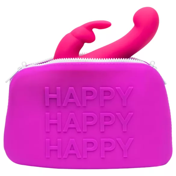 Happyrabbit - opberg etui voor seksspeeltjes - groot - paars