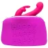 Happyrabbit - opberg etui voor seksspeeltjes - groot - paars