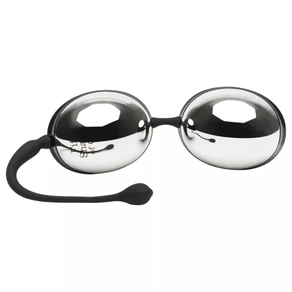 Fifty Shades of Grey - geisha balletjes - metalen duo ballen - zilver