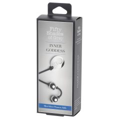 Innerlijke Godin - mini geishabal (zilver)