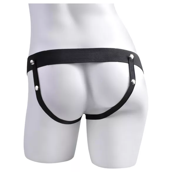 Fetish Strap-On - strap-on dildo met ejaculatiefunctie - huidkleur - 19 cm