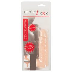 Realistixxx - penis sleeve met ring - 16cm - huidkleurig