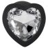 You2Toys Anaal Plug - zwart met witte steen