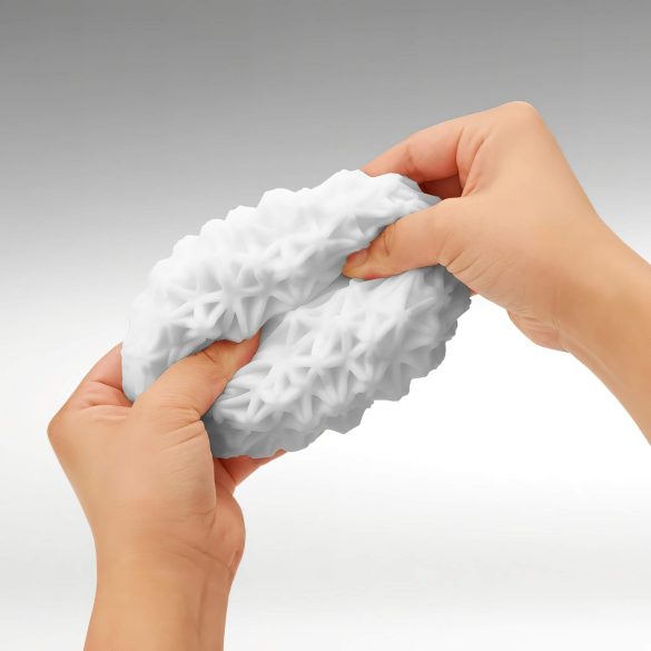TENGA GEO - masturbator voor mannen - textuur met golven - Glacier