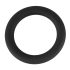 Black Velvet - zwarte siliconen penisring 5cm