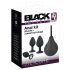 Black Velvets - anaal plug set - 4-delig - zwart