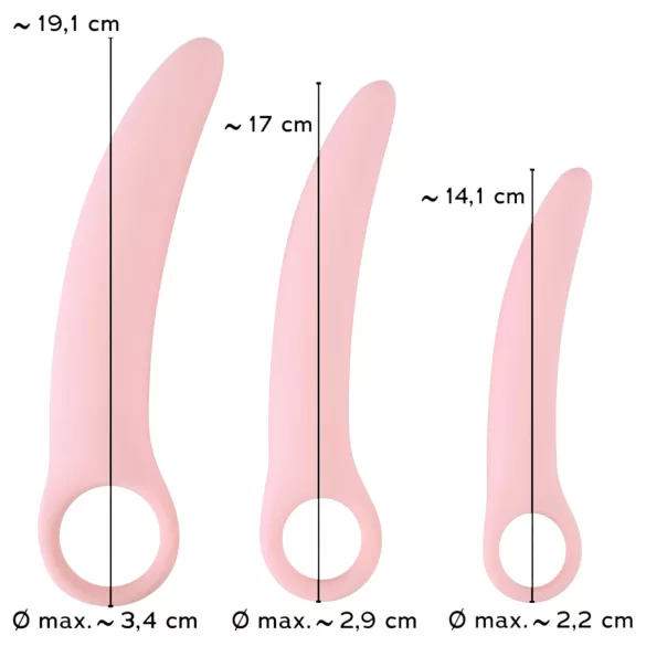 Smile Vaginal Trainers - Vaginale Trainer Set in 3 Maten (Bekkenbodem Versterker)