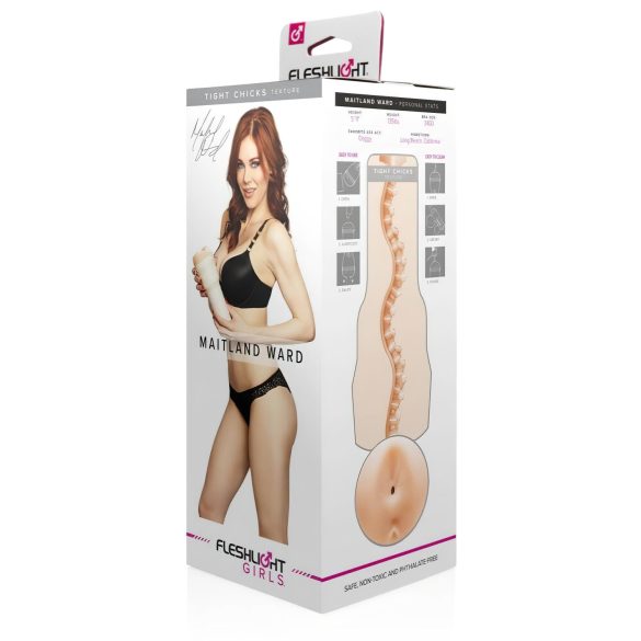 Fleshlight Maitland Ward - anale masturbator - realistisch siliconen