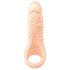 Realistixxx Double F - levensechte dildo met penisring (natuurlijk)