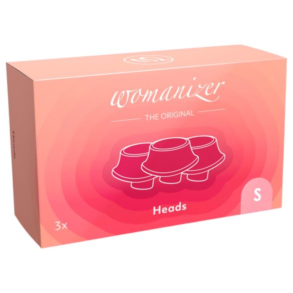 Womanizer Premium Eco - vervangzuigkap set - roze (3 stuks) - L