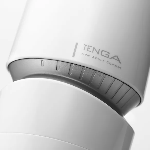 TENGA Aero - masturbator met sterke zuigkracht - wit/zilver